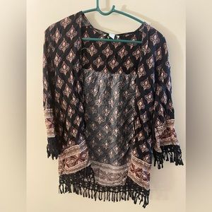 Forever 21 bohemian cardigan
